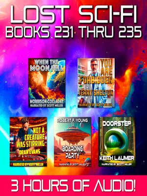 cover image of Lost Sci-Fi Books 231 thru 235